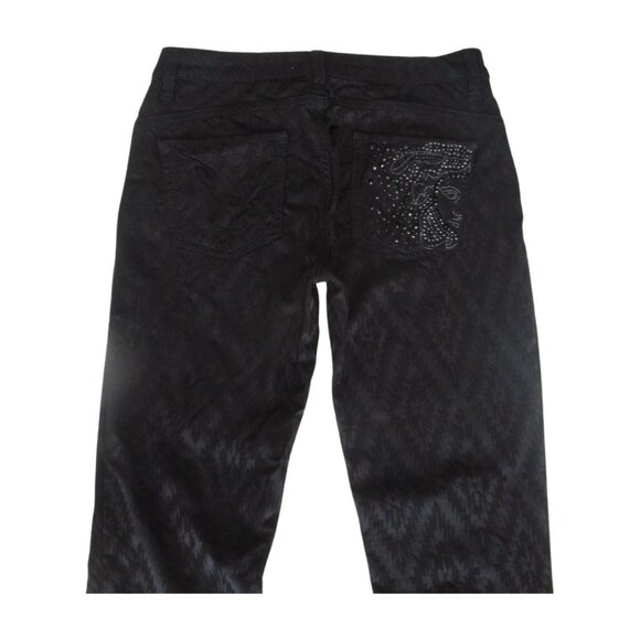 Versace Collection Half Mesuda Head Black Pants - Picture 6 of 9